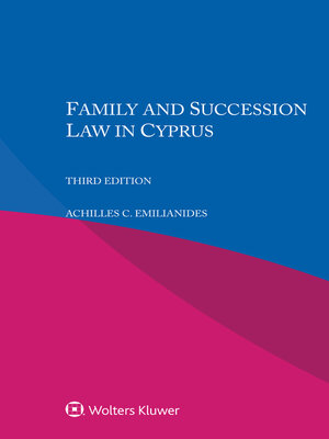 cover image of Family and Succession Law in Cyprus